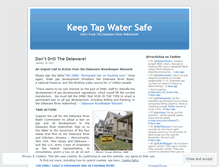 Tablet Screenshot of keeptapwatersafe.org